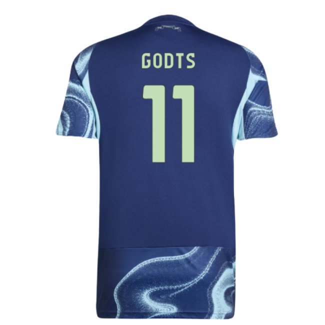 2025-2026 Ajax Away Shirt (Godts 11)-SoccerKits Hub | Buy Soccer Jerseys Online